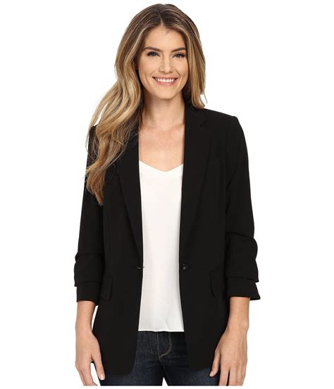 michael kors blazer women|Michael Kors boyfriend blazer.